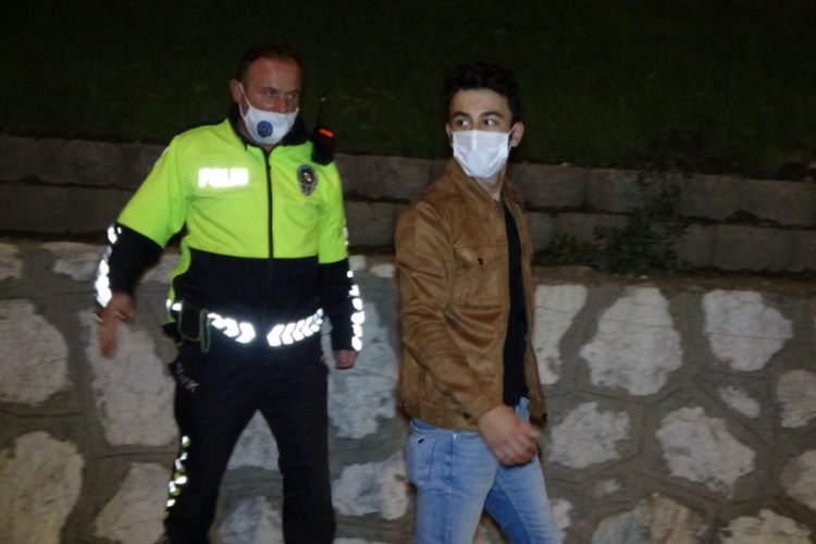 Bursa'da takla attı, ölümden döndü