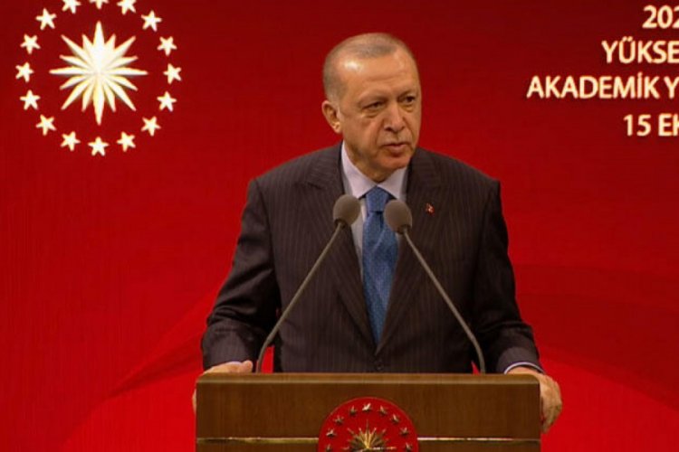 Cumhurbaşkanı Erdoğan: Yükseköğretimde de yüz yüze eğitim öğretimi başlatmayı hedefliyoruz