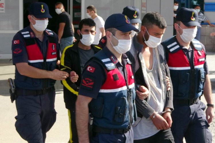 HTŞ terör örgütü şüphelisi 4 yabancı adliyeye sevk edildi