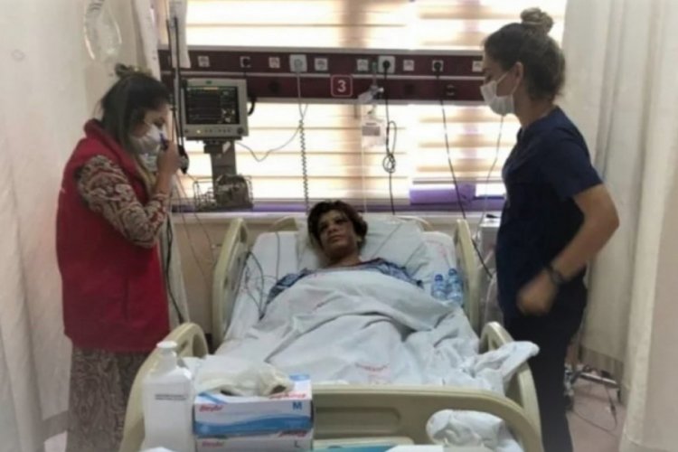 Zincirle bağlanıp işkence edilen kadın konukevine yerleştirildi