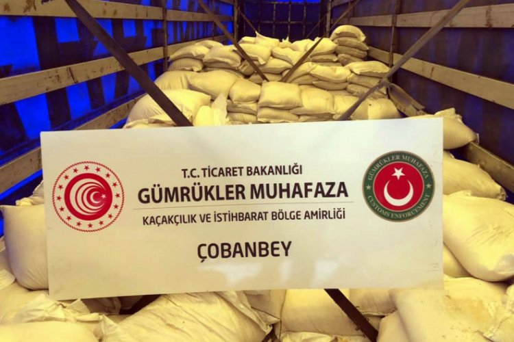 Sınırda pirinç kaçakçılığı! 5 bin kilo...