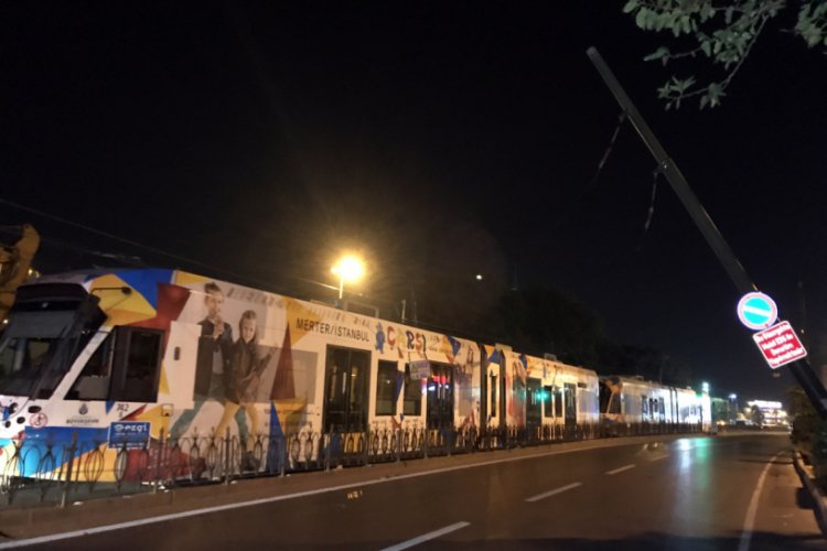 İstanbul'da tramvay seferleri durdu