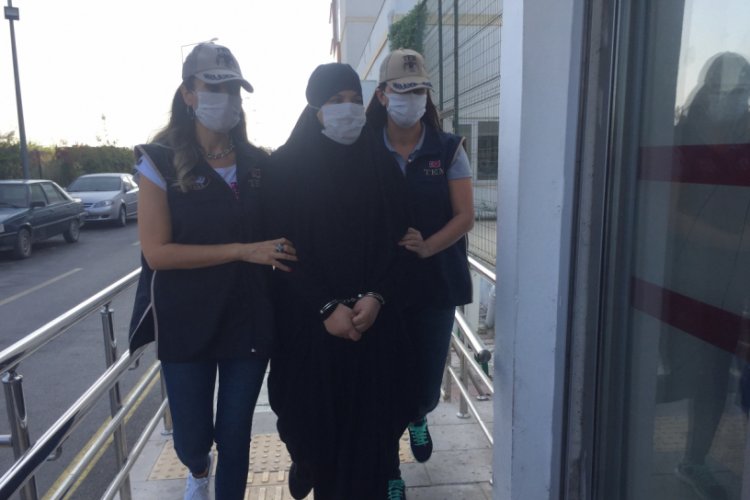 Kırmızı bültenle aranan DEAŞ'lı kadın yakalandı