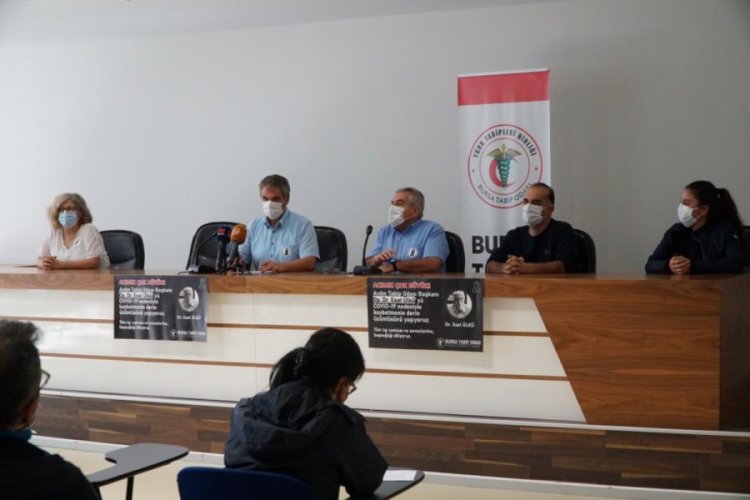 Bursa Tabip Odası: Sadece hakkımızı istiyoruz