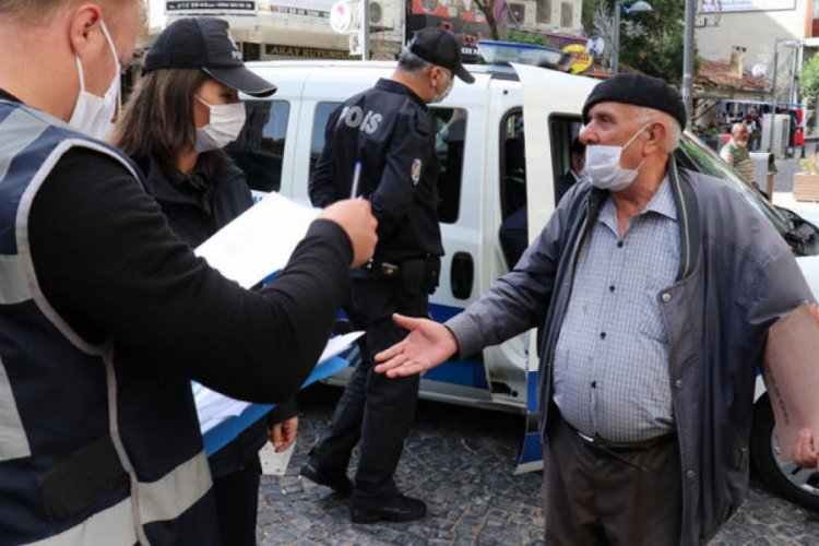 Maske uyarısına yapan polise: Ben vebalı değilim