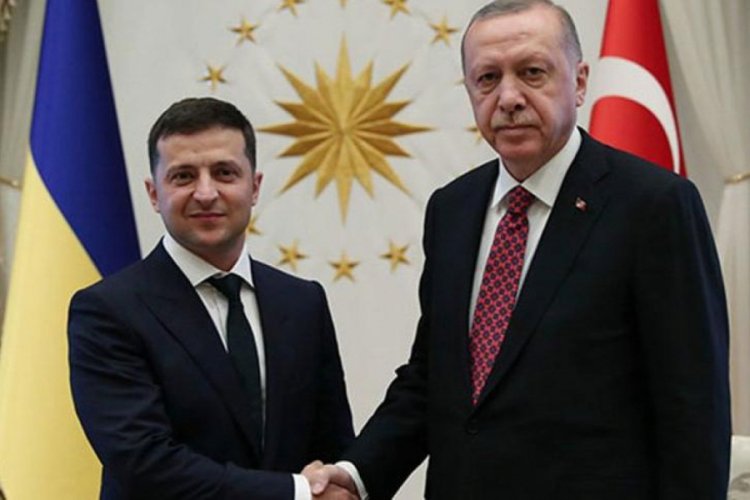 Cumhurbaşkanı Erdoğan ile Ukrayna Devlet Başkanı Zelenskiy'den ortak açıklama