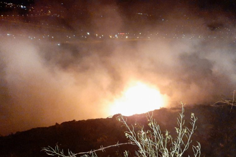 Çorum Sanayi Sitesi'nde korkutan yangın