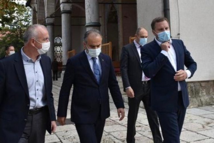 Bursa Büyükşehir Belediye Başkanı Aktaş'tan Saraybosna ziyareti