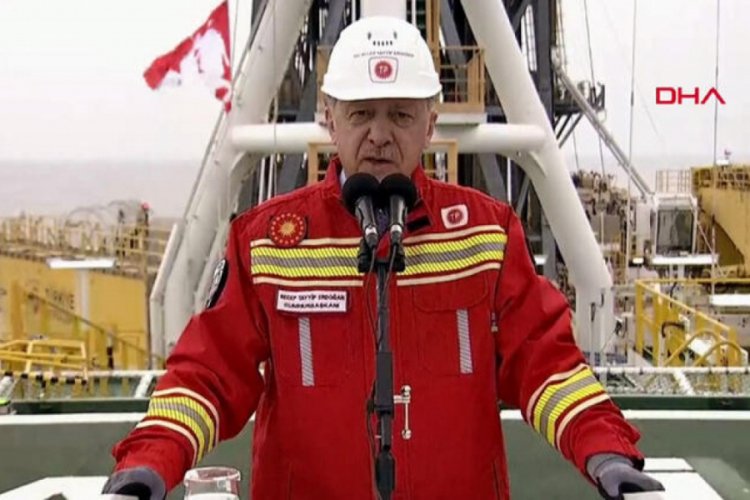 Cumhurbaşkanı Erdoğan: Toplam doğalgaz rezervi miktarı 405 milyar metreküp oldu