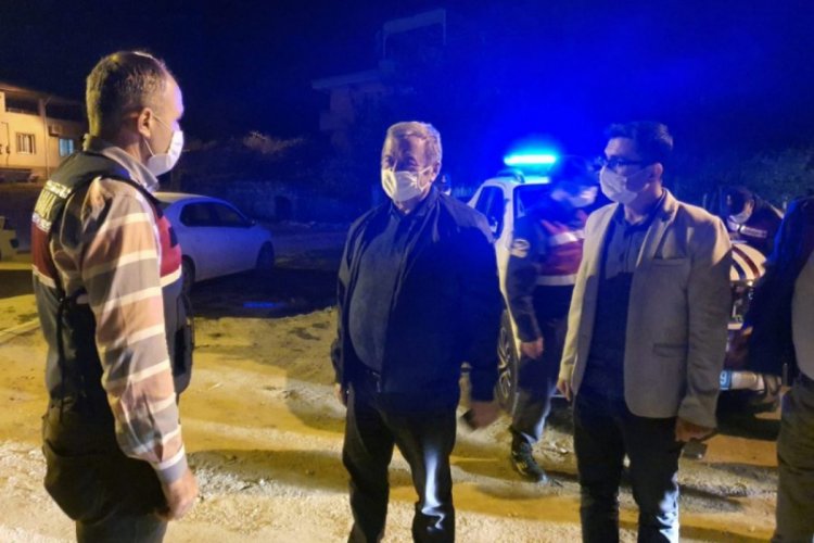 Bursa'da karantinada olması gerekirken sokakta gezerken yakalandı!