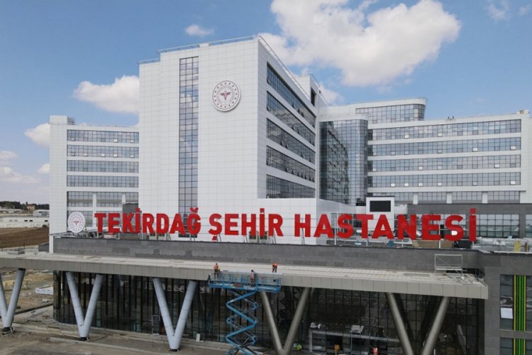 Tekirdağ Şehir Hastanesi 1 milyar 500 milyon TL'ye mal oldu