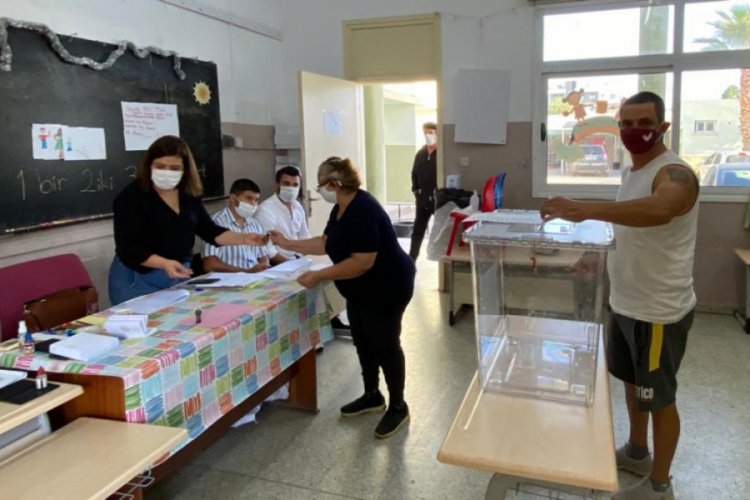 KKTC'de oy verme işlemi sona erdi