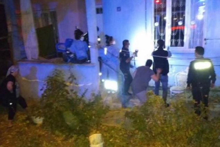 Yaşlı kadının imdadına itfaiye koştu