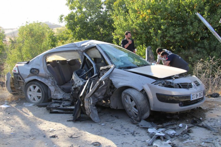 Elazığ'daki kazada 2 kişi hayatını kaybetti