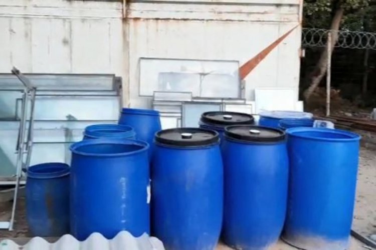 Tekirdağ'da tonlarca kaçak içki ele geçirildi