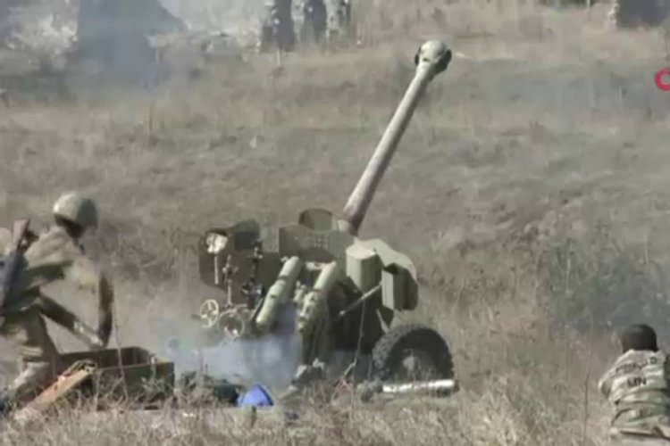 Azerbaycan, Ermenistan'a ait ateş noktalarını vurdu