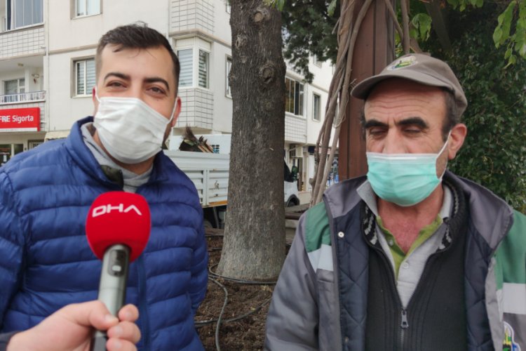 Bursa İnegöl'de temizlik görevlisinin bulduğu cüzdanın sahibini buldu