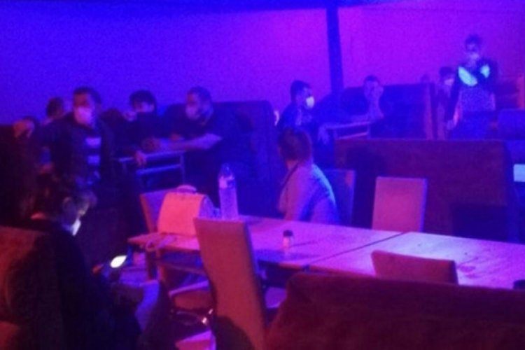 Konya'da 'gizli bölmeli' eğlence mekanına baskın: 111 kişiye ceza kesildi
