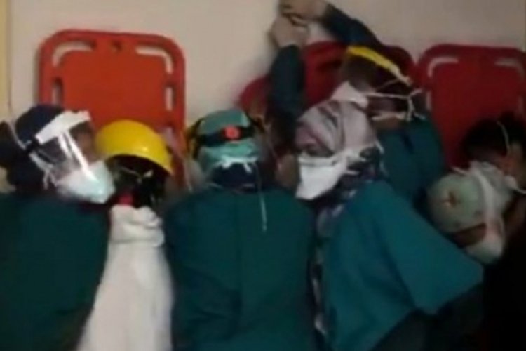 Sağlık çalışanlarına şiddet sanıkları için yeniden tutuklama kararı