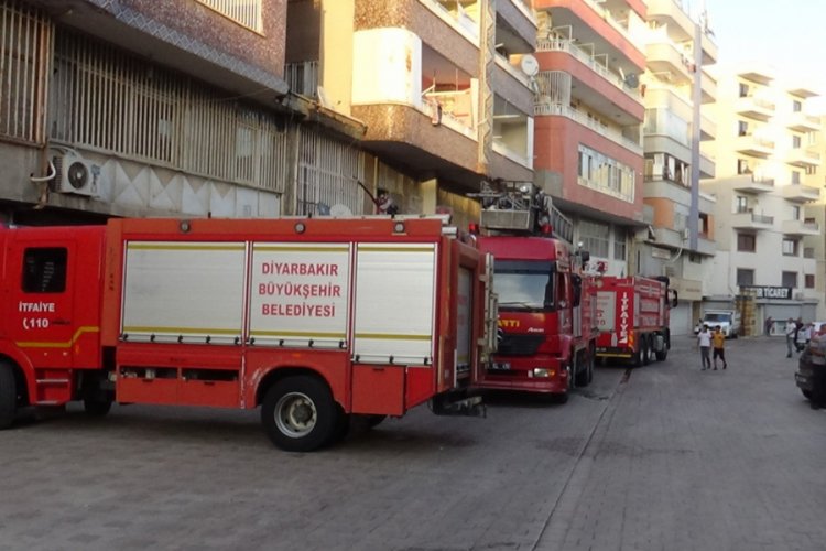 Diyarbakır'da korkutan yangın
