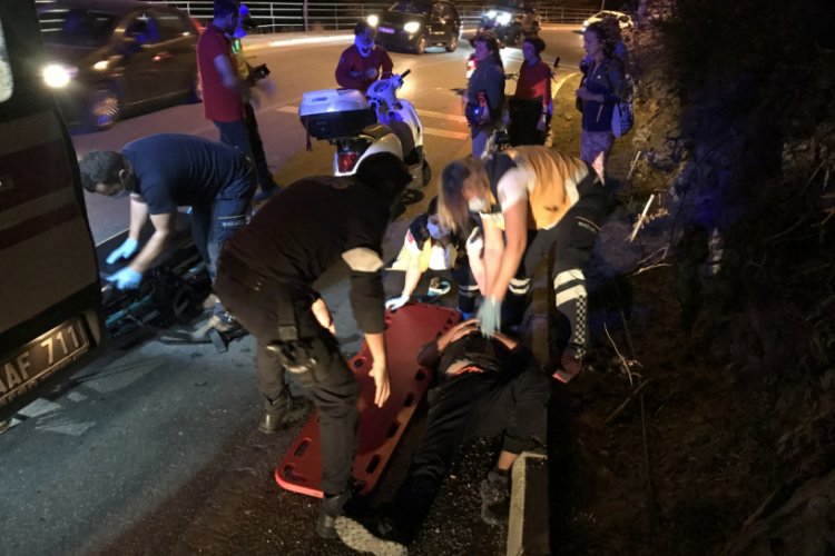 Aydın'da motosikletler çarpıştı
