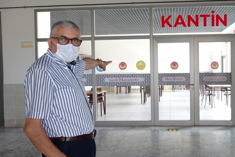 Bursa'da kantinci esnafının yüzü güldü