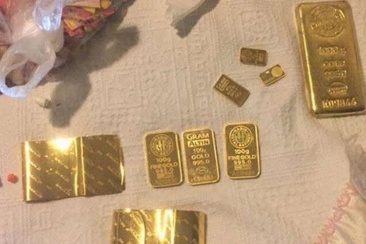 Morgda cenaze beklerken külçe altınları çalındı