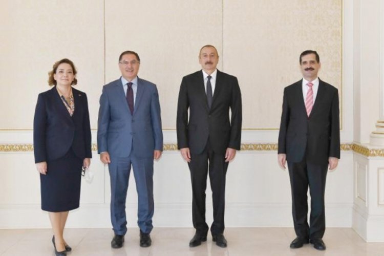Başdenetçi Malkoç, Azerbaycan Cumhurbaşkanı Aliyev'le görüştü