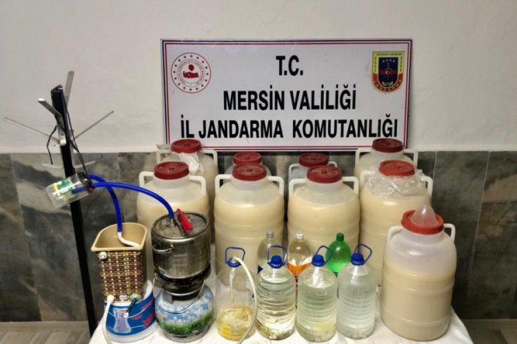 290 litre sahte alkol ele geçirildi