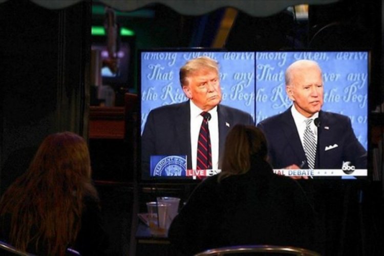 Trump ve Biden arasında bugün canlı yayın düellosu yapılacak