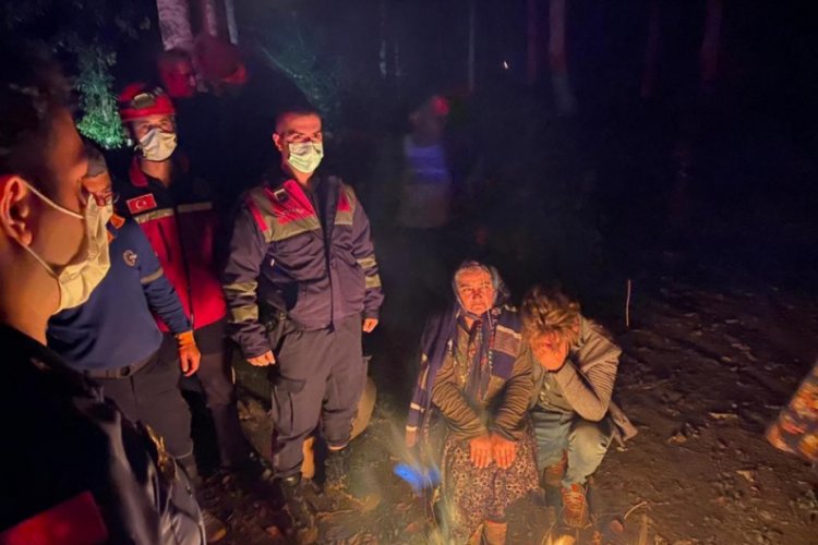 Kestane toplarken kaybolan kadın bulundu