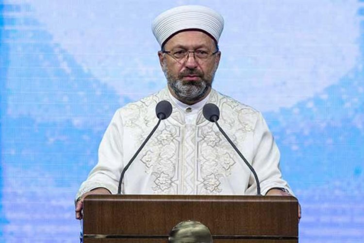 Diyanet İşleri Başkanı Erbaş'tan Berlin'deki camiye yapılan polis baskınına tepki