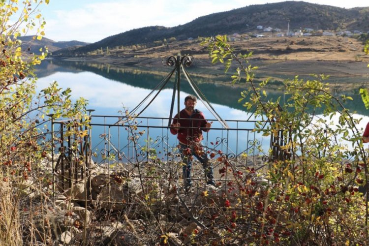 Sular çekildi, kemikler ortaya çıktı