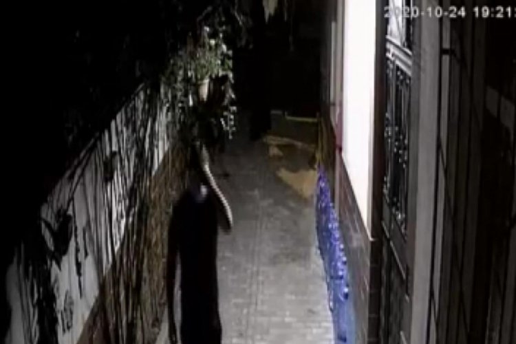 Evden 100 bin liralık hırsızlık kamerada