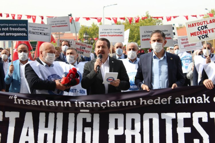 Memur Sen'den 'Macron' protestosu