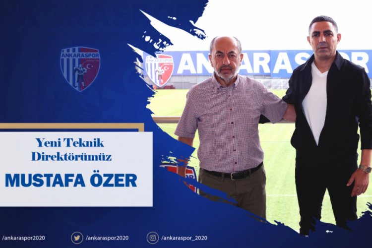 Ankaraspor, teknik direktör Mustafa Özer ile anlaştı
