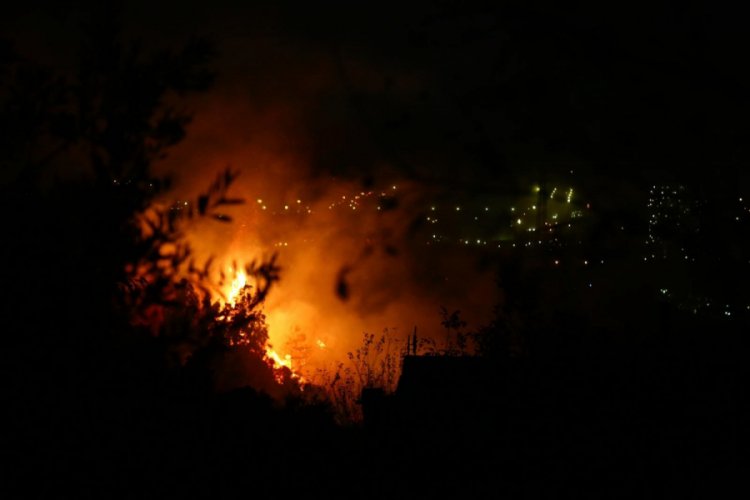 Hatay'daki yangın etkisini artırdı