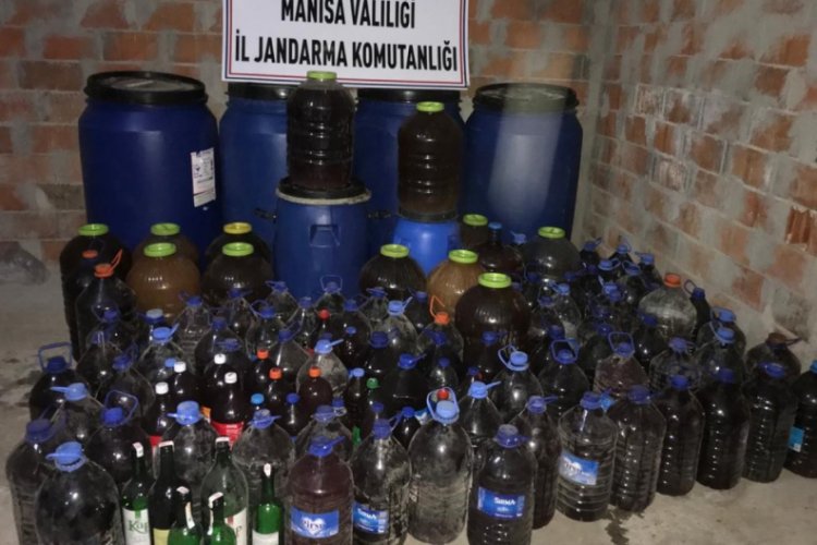 4 bin 200 litre sahte içki ele geçirildi