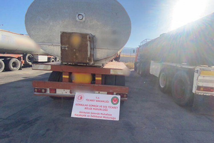 591 ton kaçak akaryakıt ele geçirildi