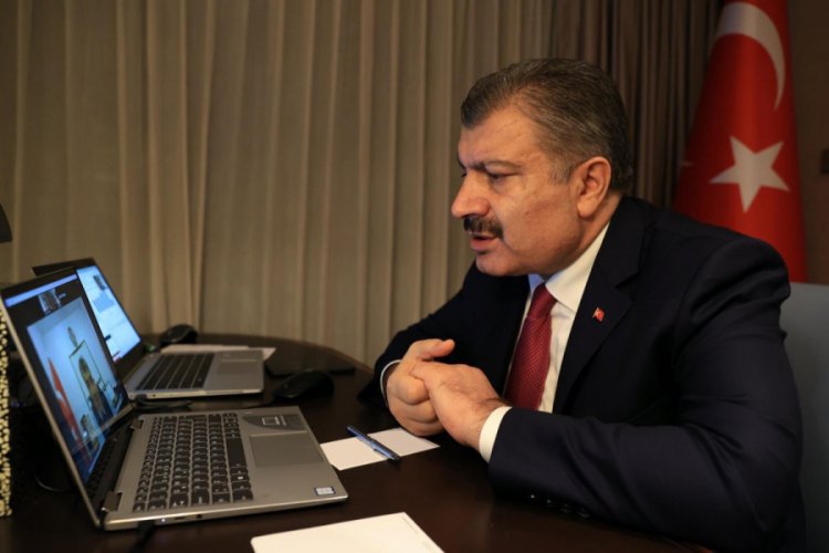 Bakan Koca, Bursa dahil 3 ilin sağlık müdürüyle görüştü