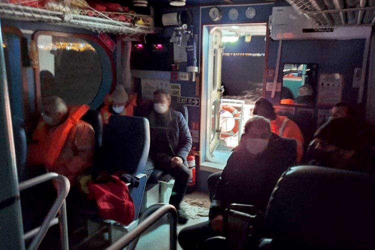 İstanbul'da balıkçı teknesi battı