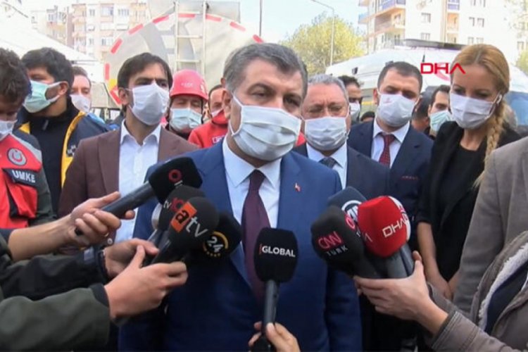 Sağlık Bakanı Koca açıkladı: İzmir depreminde 55 kişi hayatını kaybetti