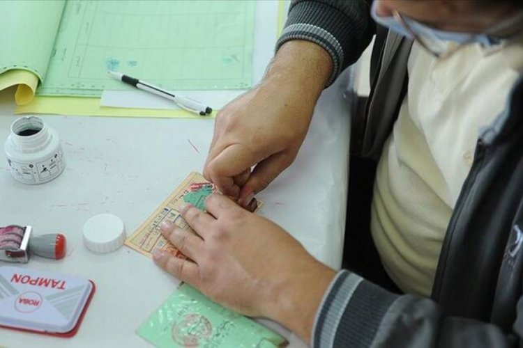 Cezayirliler Anayasa referandumu için sandık başında
