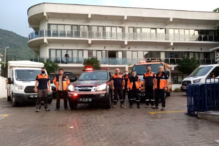 Bursa Yıldırım arama kurtarma İzmir'de umut oldu