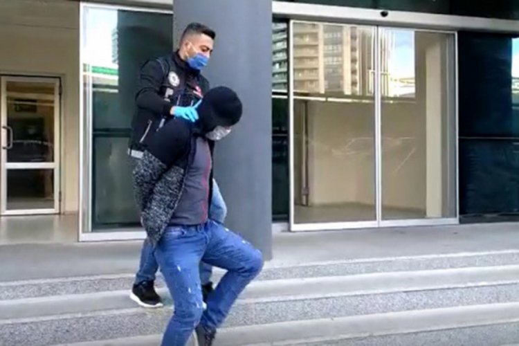 Bursa'da uyuşturucuyla yakalanan zanlı tutuklandı