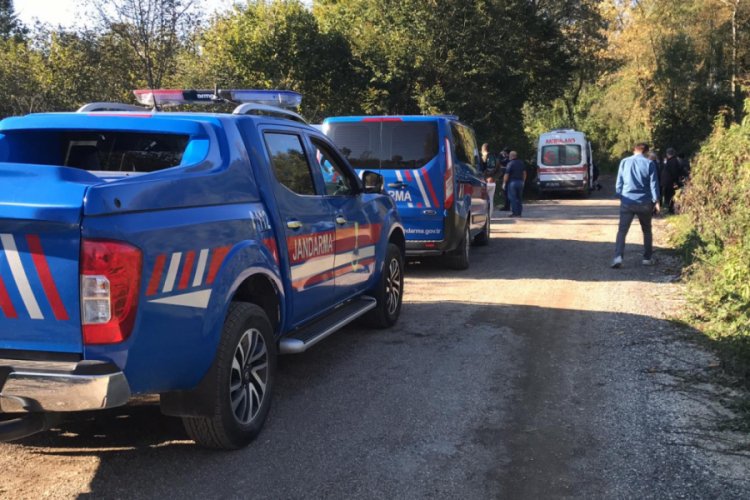 Fındık bahçesinde ağaca iple asılı halde bulundu
