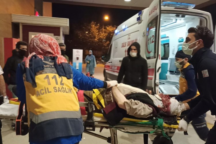 Bursa'da arazi motosikleti devrildi