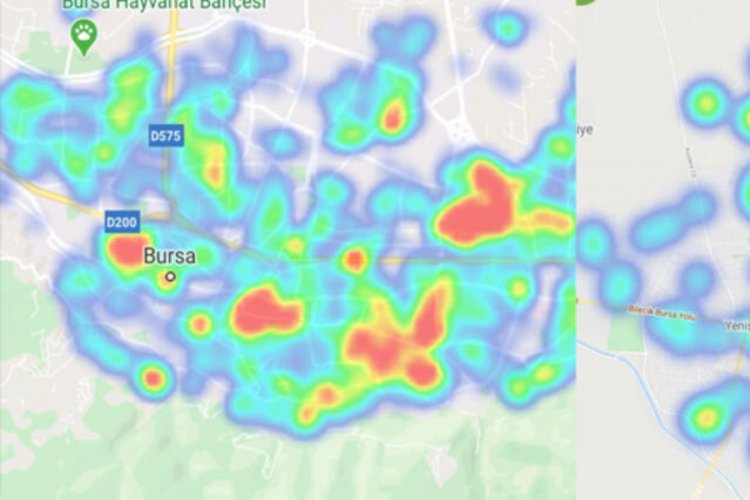 Koronavirüs haritasında mavi bölge uyarısı