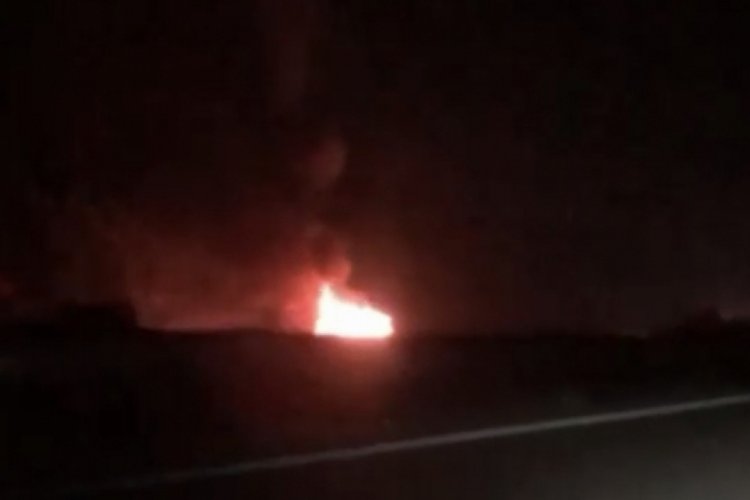 Bursa'da ısınan lastik, otomobili alev topuna çevirdi