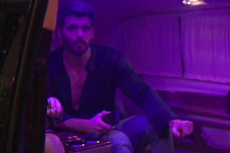 Can Yaman'ın çapkınlık gecesi
